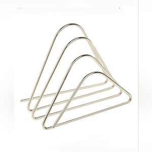 Minimalist Gold Metal Letter Sorter NWT